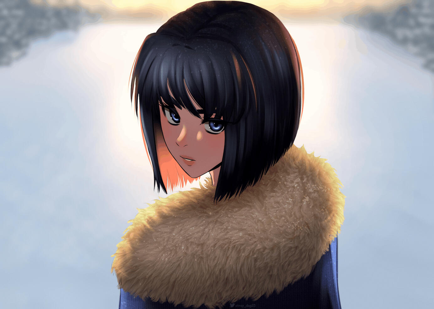 Maiden in Snow